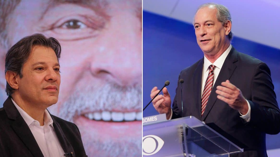 Ciro Gomes diz ser contra presen a de Haddad em debates