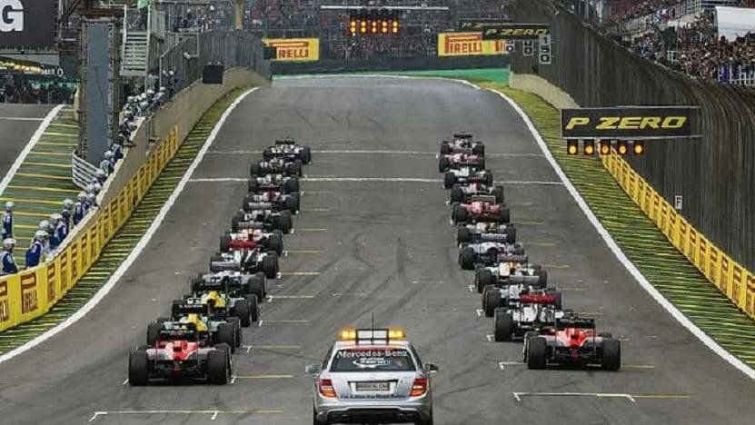 O Grande Prêmio Brasil de Fórmula 1 vem sendo realizado há anos em Interlagos, São Paulo.