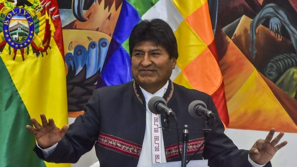 Evo Morales anuncia que concorrerá à Presidência da Bolívia