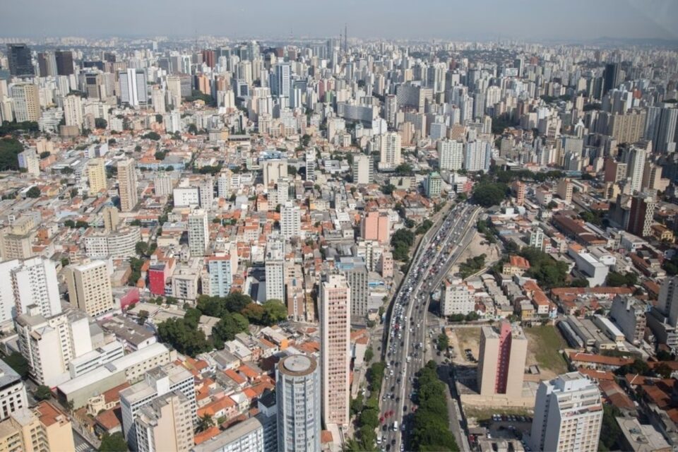 prédios de São Paulo vistos do alto
