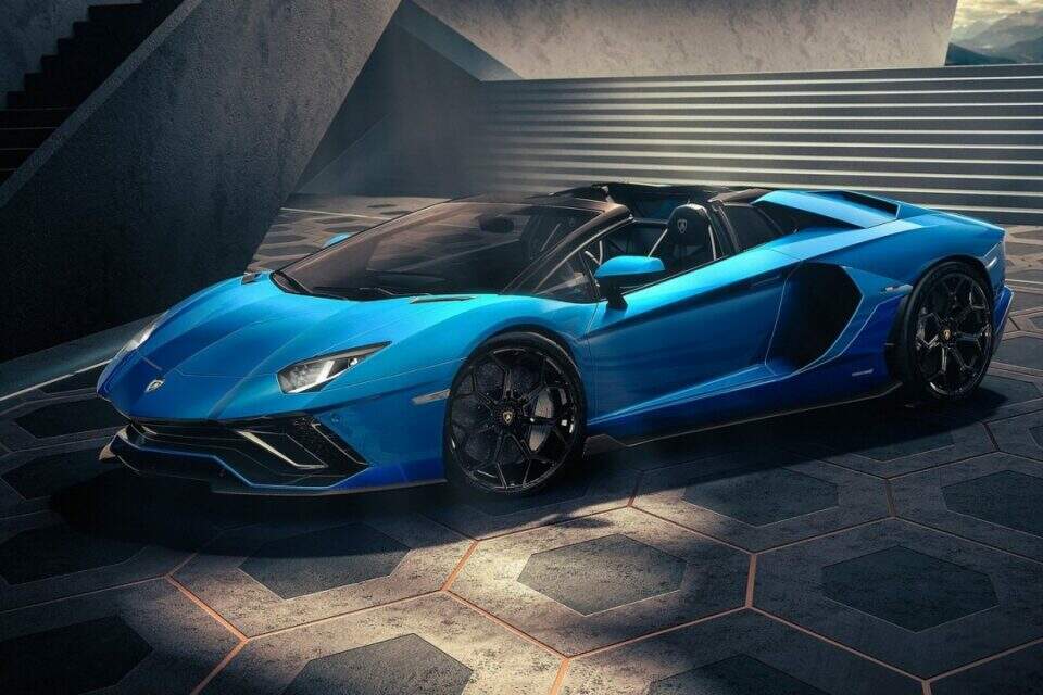 Lamborghini Aventador LP780-4 Ultimae Roadster.