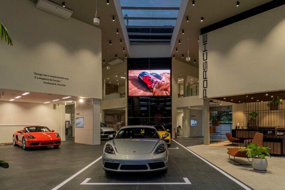 Concessionária Porsche em Fortaleza.