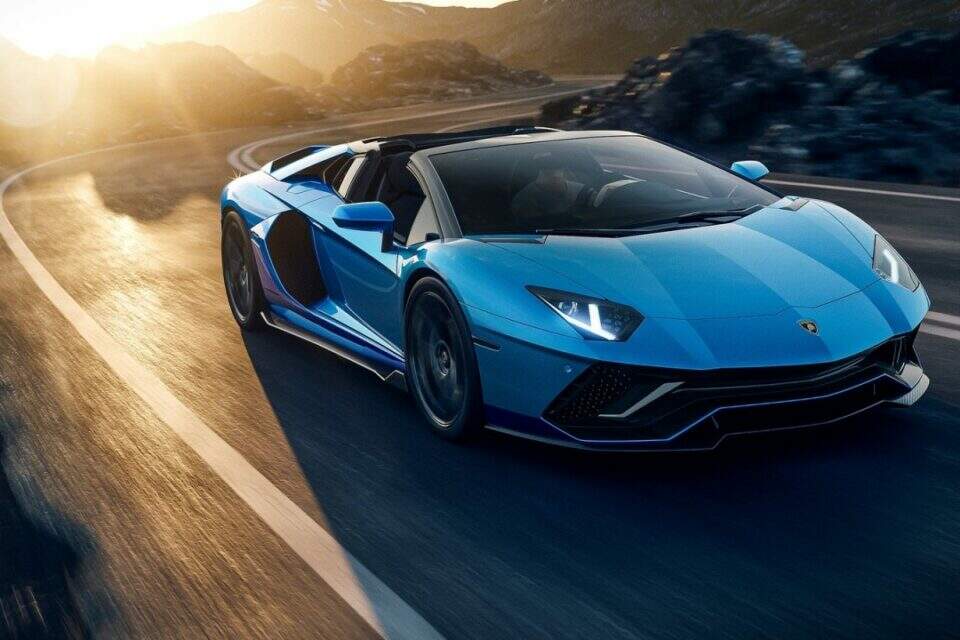 Lamborghini Aventador LP780-4 Ultimae Roadster.