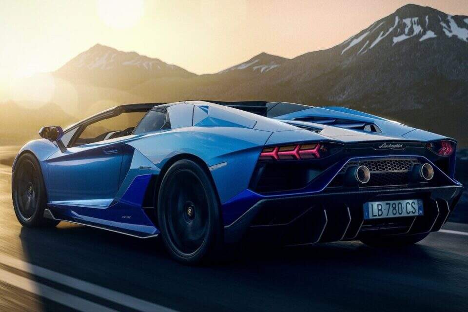 Lamborghini Aventador LP780-4 Ultimae Roadster.