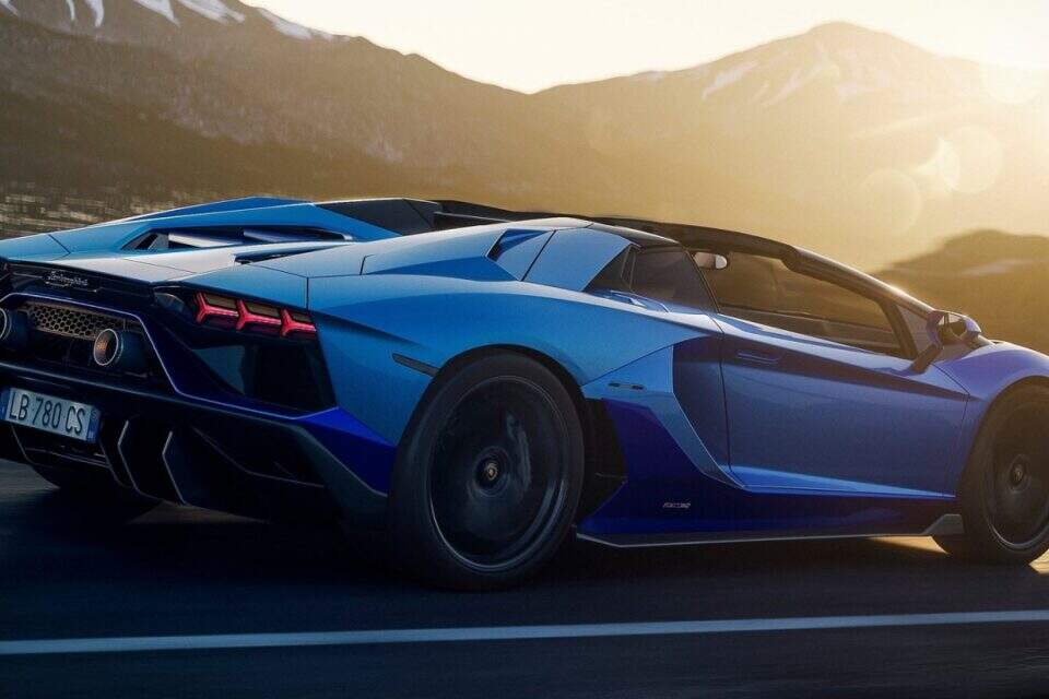 Lamborghini Aventador LP780-4 Ultimae Roadster.