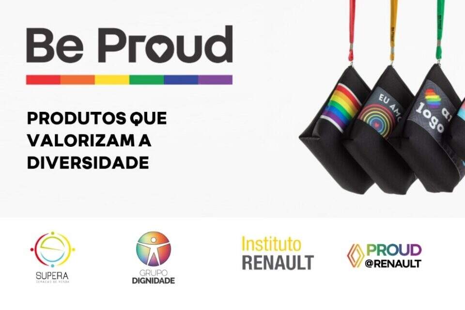 Linha de produtos Be Proud da Renault