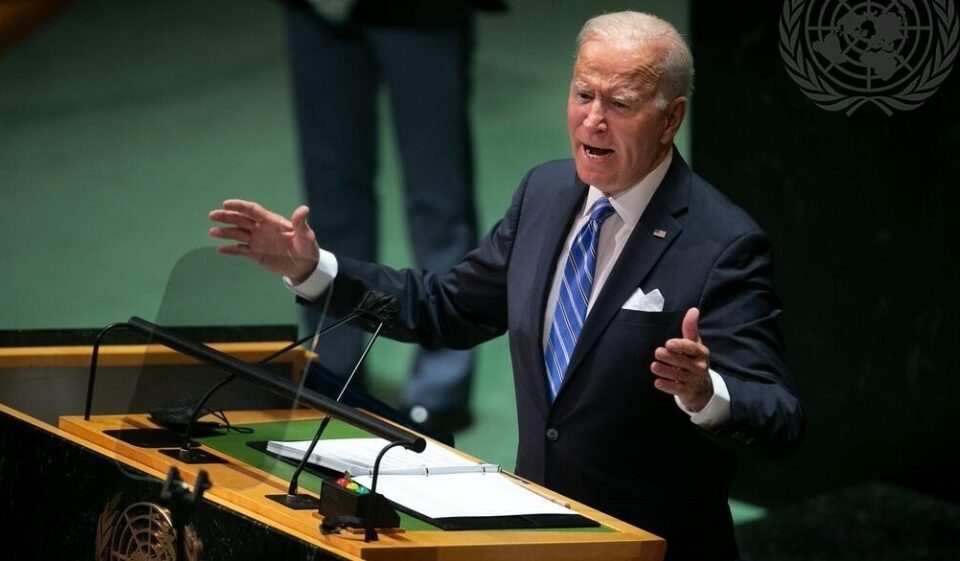 Presidente dos Estados Unidos, Joe Biden. Foto: UN Photo/Ariana Lindquist