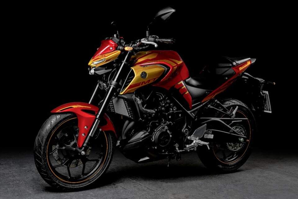 Yamaha MT-03 Homem de Ferro