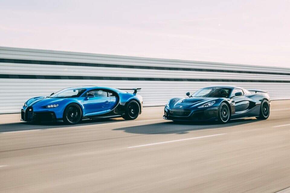 Bugatti e Rimac