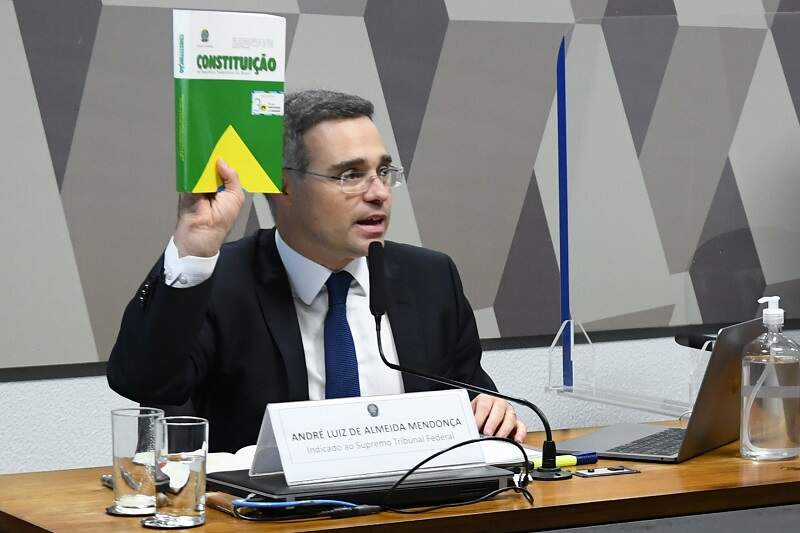 Ministro do STF André Mendonça. Foto: Marcos Oliveira/Agência Senado