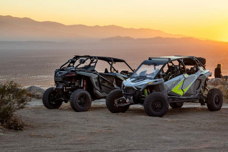 UTV Polaris RZR Pro R e RZR Turbo R.