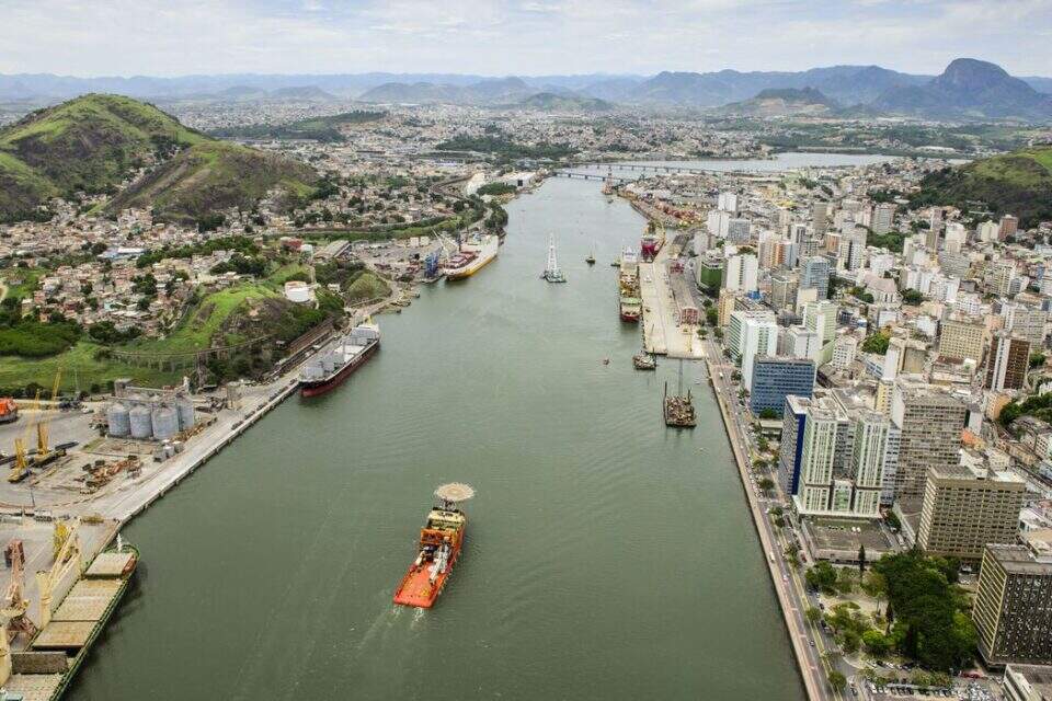 Porto de Vitoria. Foto: Companhia Docas do Espírito Santo