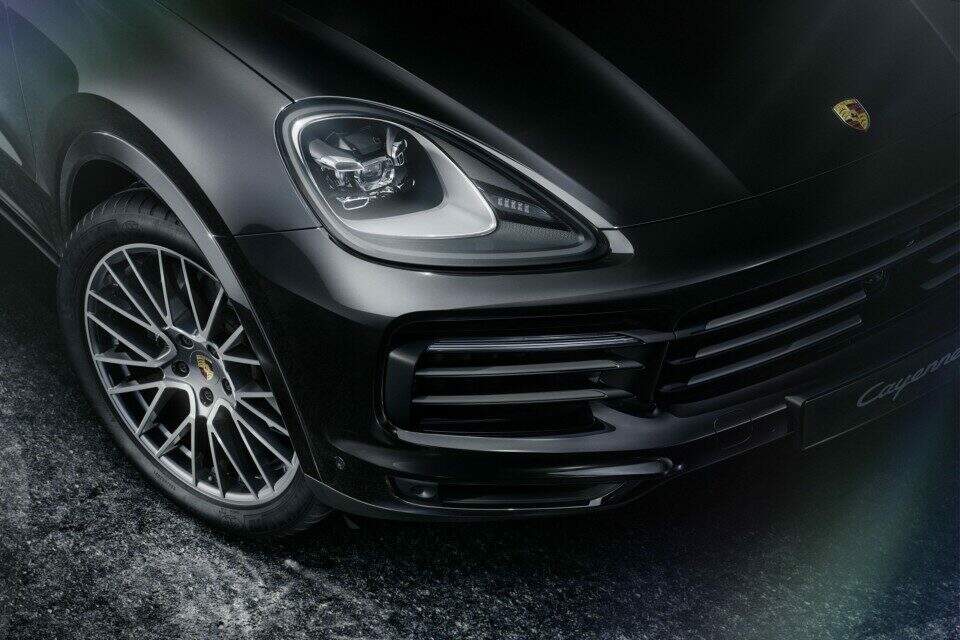 Porsche Cayenne Platinum Edition.