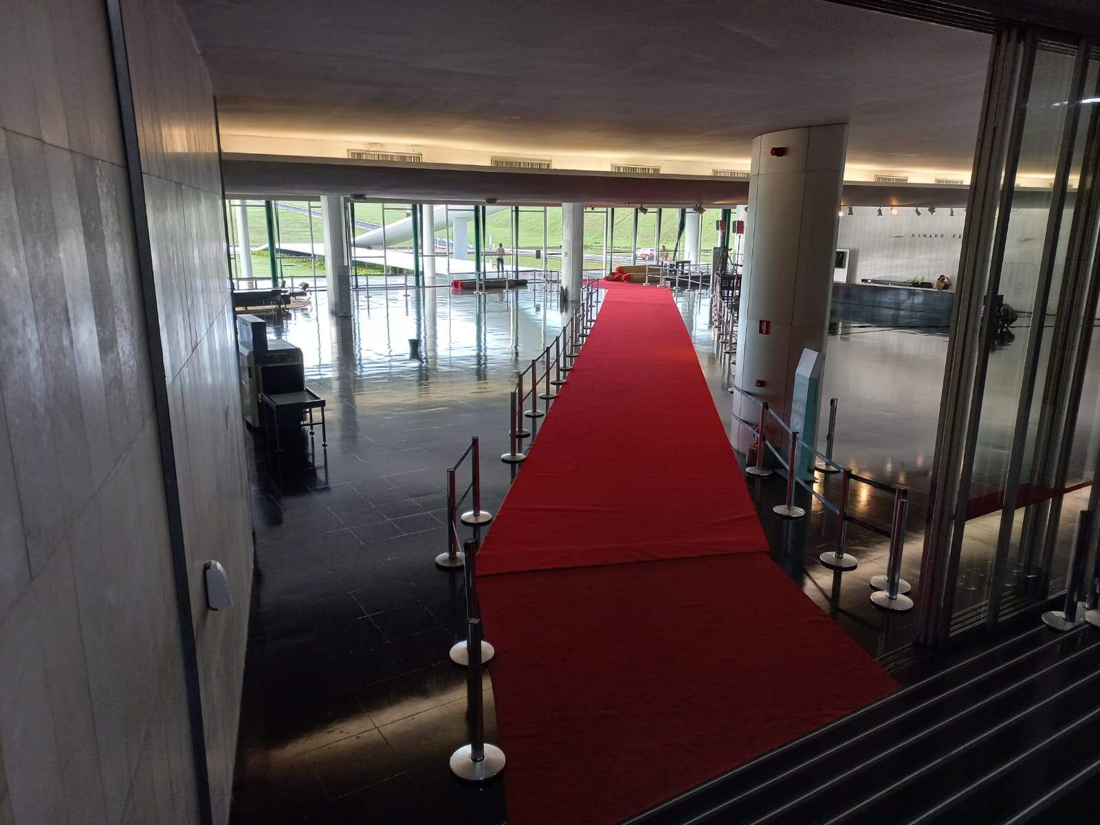 A chapelaria do Congresso Nacional, principal entrada. Foto: Diário do Poder