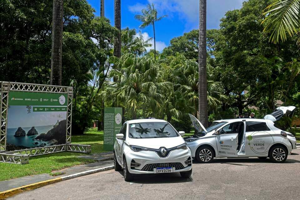 Renault Zoe do Projeto Trilha Verde.