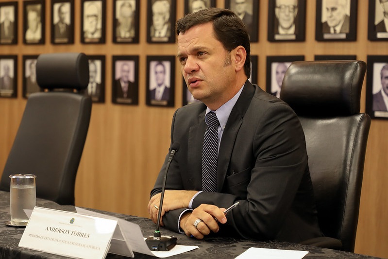 Ex-ministro da Justiça Anderson Torres. Foto: Tom Costa/MJSP