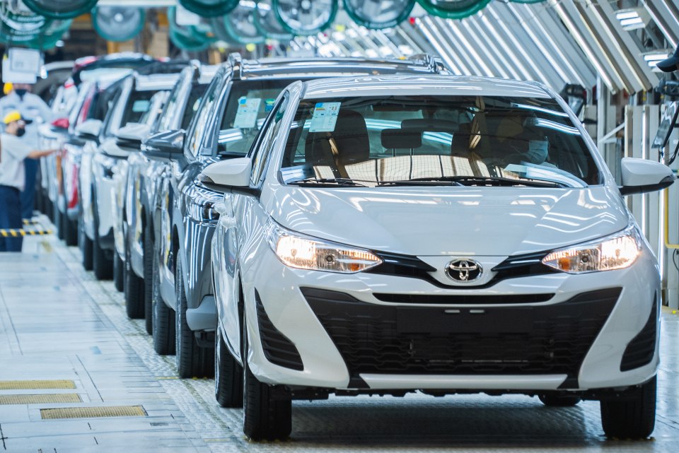 Planta Toyota Sorocaba.