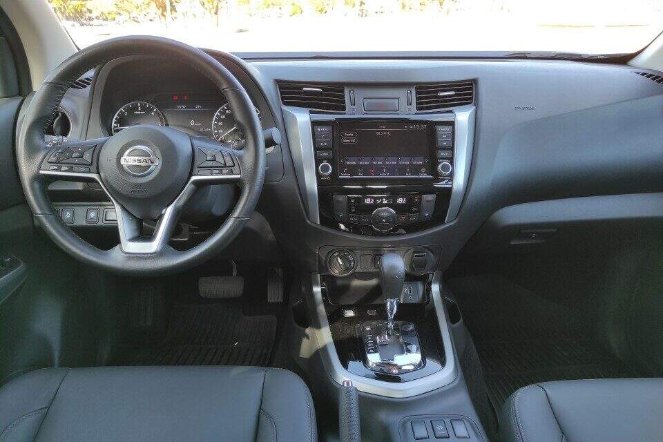 Nissan Frontier Platinum.