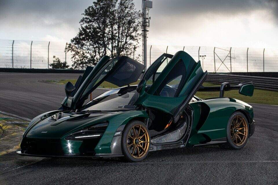 McLaren Senna em Interlagos.