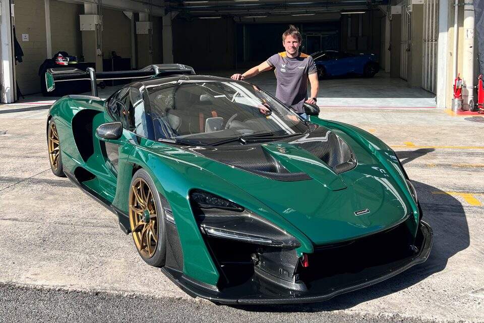 McLaren Senna em Interlagos.