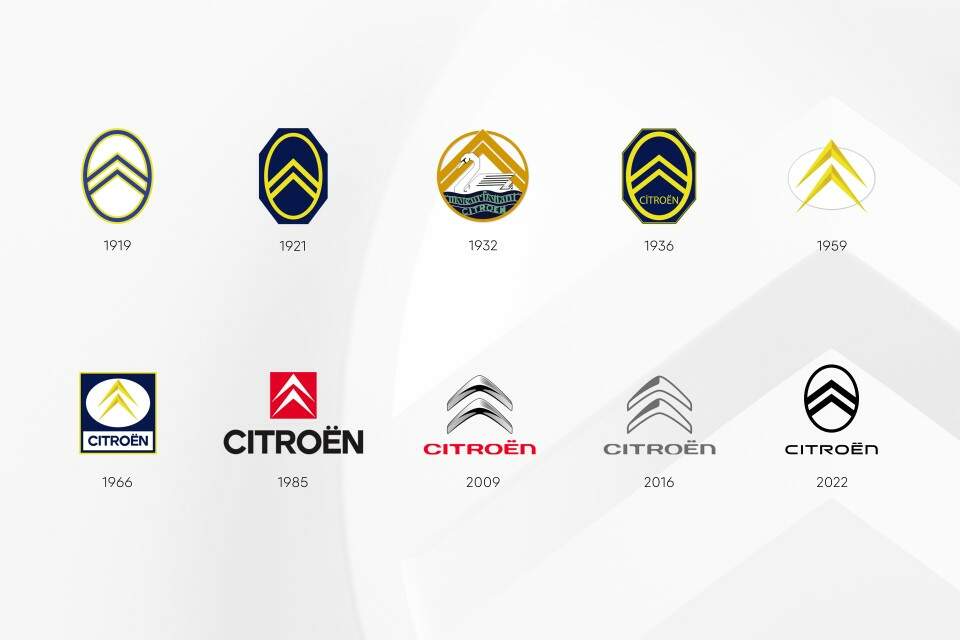 Logos Citroën.