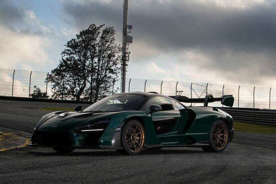 McLaren Senna em Interlagos.