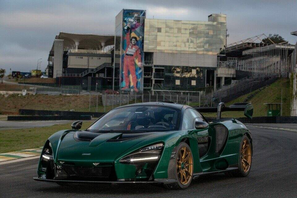 McLaren Senna em Interlagos.