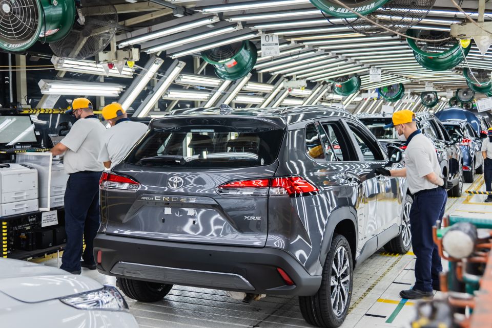 Fábrica Toyota em Sorocaba (SP).