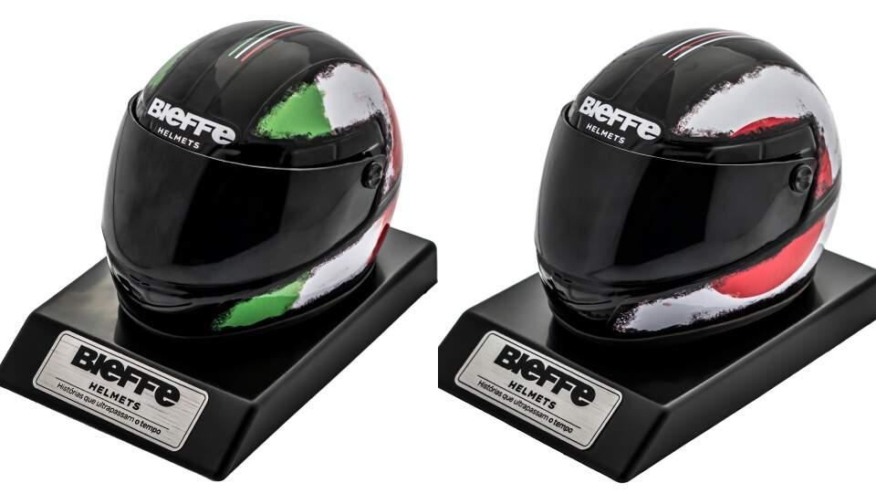 Bieffe Helmets minicapacetes.