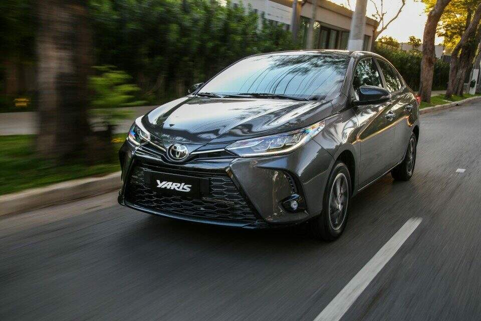 Toyota Yaris Sedan.