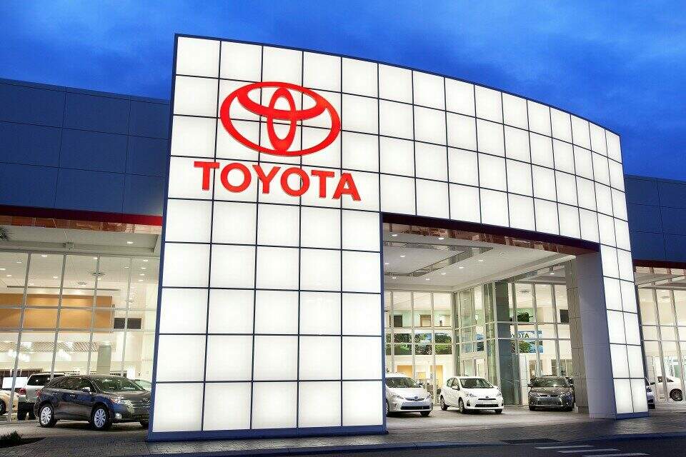 Concessionária Toyota EUA.