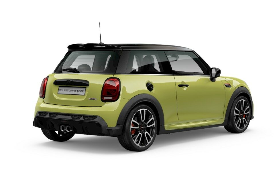 Mini John Cooper Works Zesty Yellow 25k Edition.