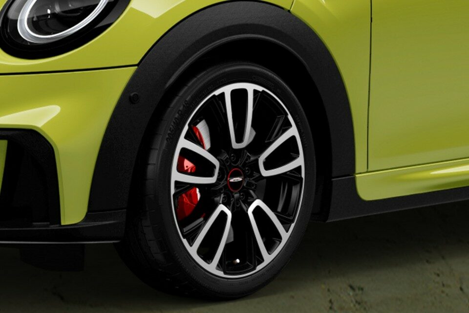 Mini John Cooper Works Zesty Yellow 25k Edition.