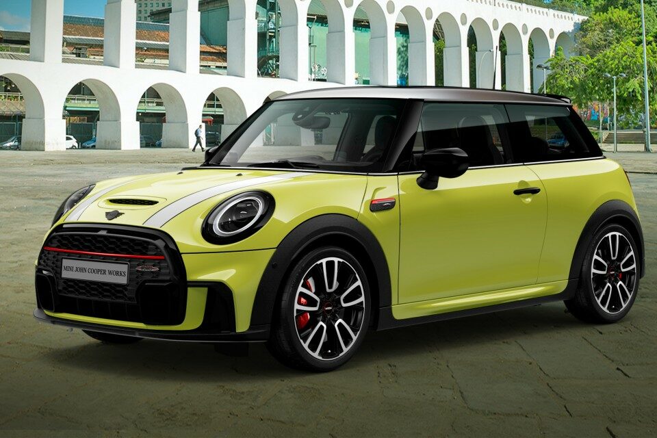 Mini John Cooper Works Zesty Yellow 25k Edition.