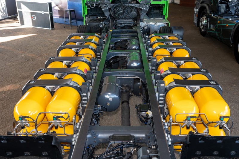 Scania G 410 X-gas.