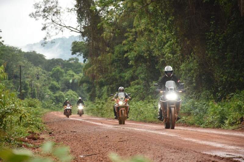 Grupo acreano de motociclistas.