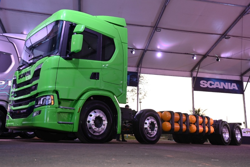 Scania G 410 X-gas.