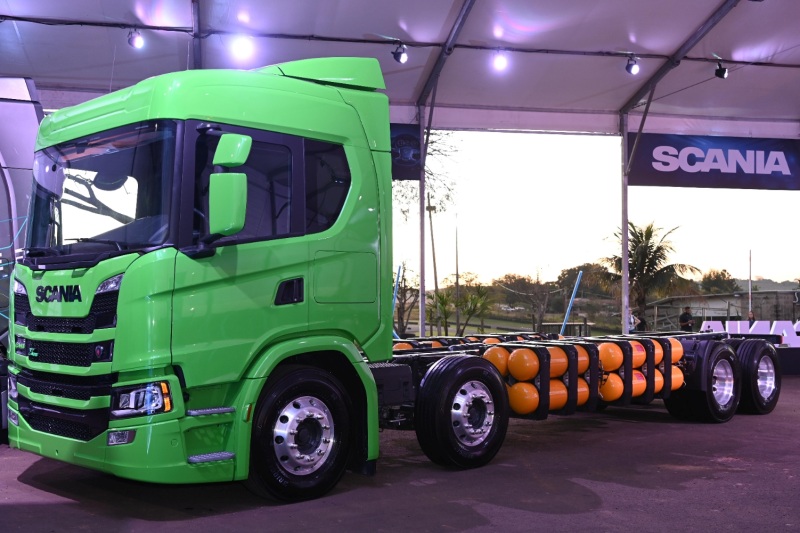 Scania G 410 X-gas.