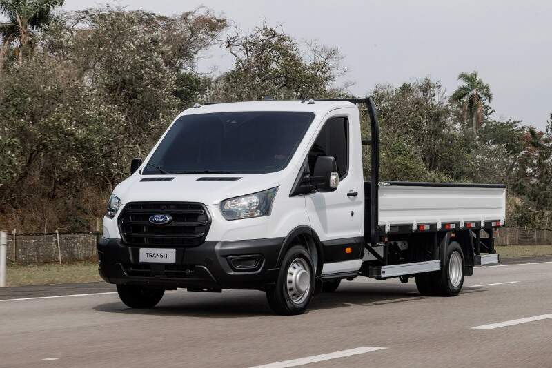 Ford Transit Chassi.