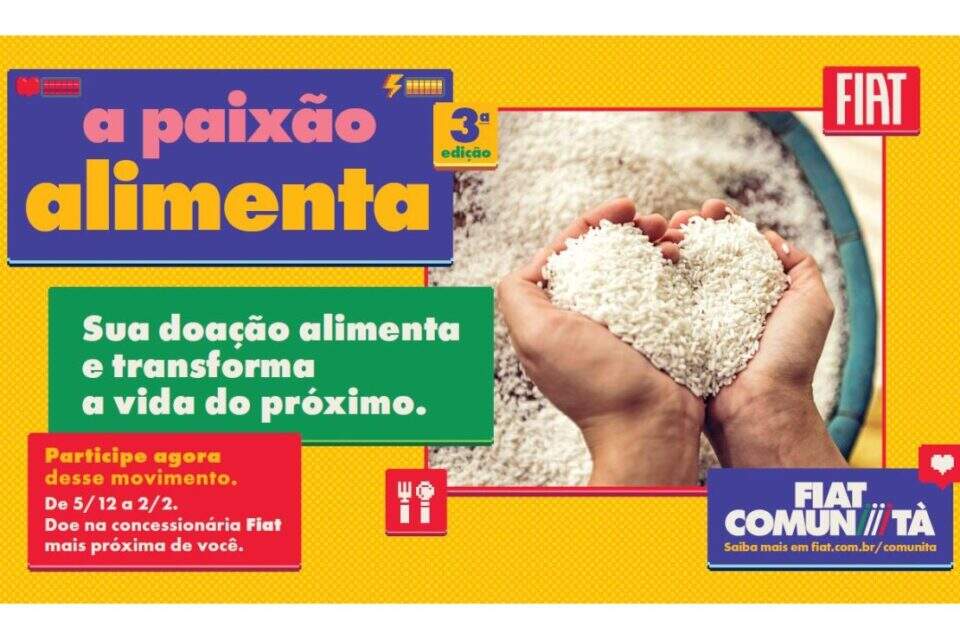 Campanha Fiat "A Paixão Alimenta".