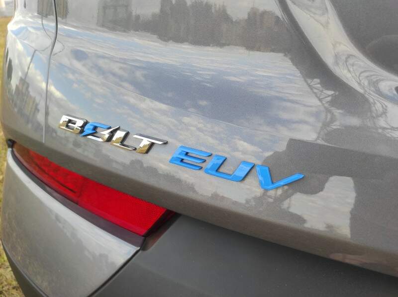 Chevrolet Bolt EUV Premier.