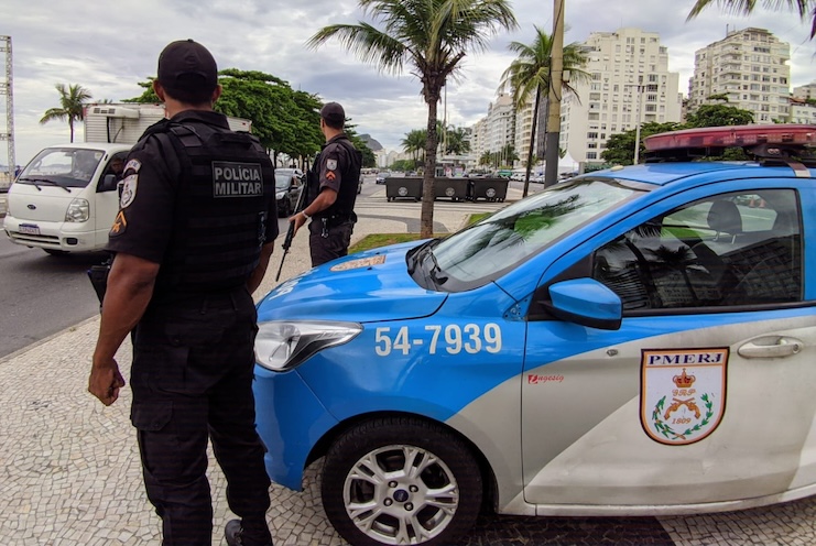 Policiais militares no Rio de Janeiro. Foto: PMRJ/Facebook