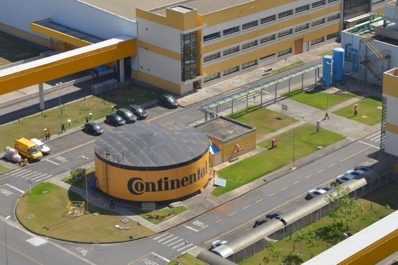 Planta da Continental Pneus em Camaçari (BA).