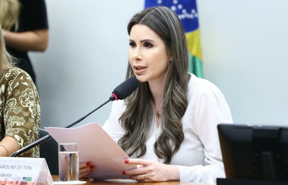 Presidente da CCJ da Câmara, Caroline de Toni (PL-SC). Foto: Agência Câmara