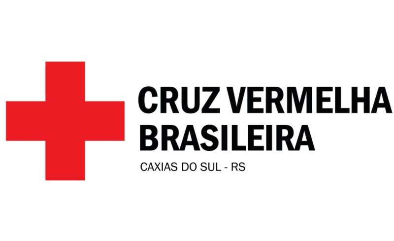 Logo Cruz Vermelha de Caxias do Sul.