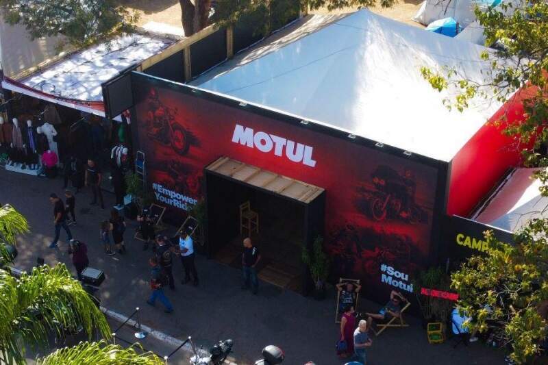 Estande Motul no CMW 2023.