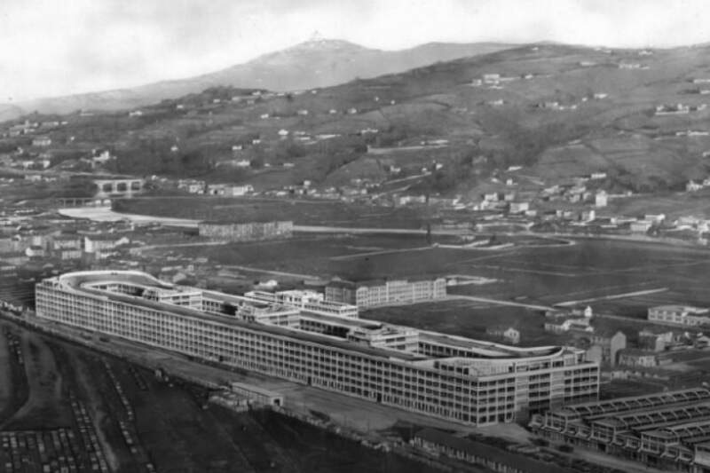 Fabricade Lingotto em Torino 1923.