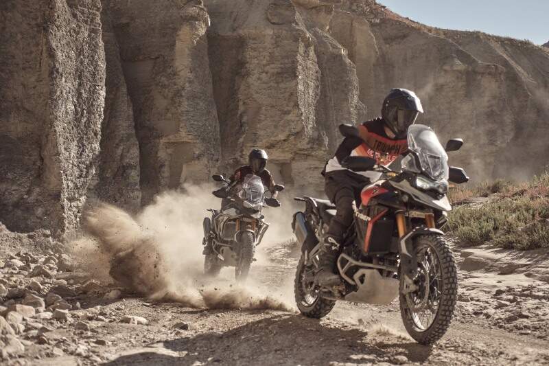 Triumph Tiger 900 Rally Pro que estará na CMW.