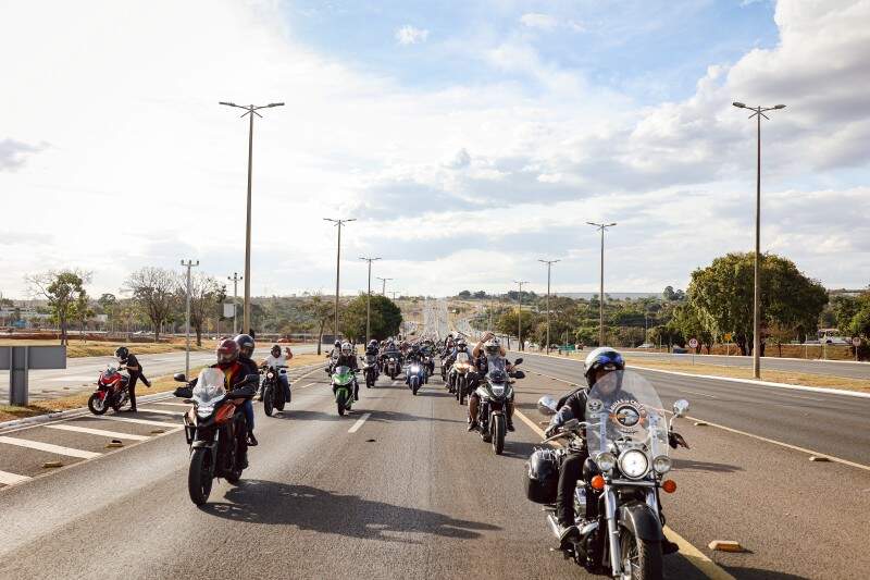 Passeio de moto Capital Moto Week 2023.