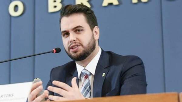 Filipe Martins, ex-assessor internacional da Presidência. Foto: Agência Senado